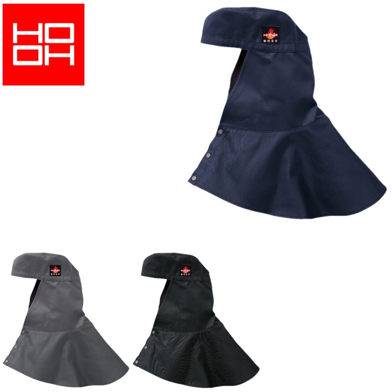 427 難燃タレ付き溶接帽子(ツバ無)