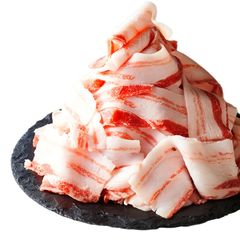 【世界最高ランク レアル・ベジョータ】 イベリコ豚 バラスライス 500g しゃぶしゃぶ 豚しゃぶ用 冷凍