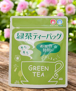 お試しサイズ　緑茶ティーパック（紐なし）　