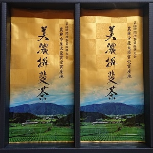 初摘み上級深蒸し茶煎茶ギフト<br>80ｇ×2袋セット