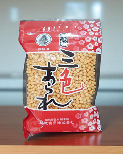 金城印三色あられ