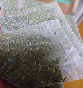 ティーパックはナイロン素材ですのでお茶が良く出ます