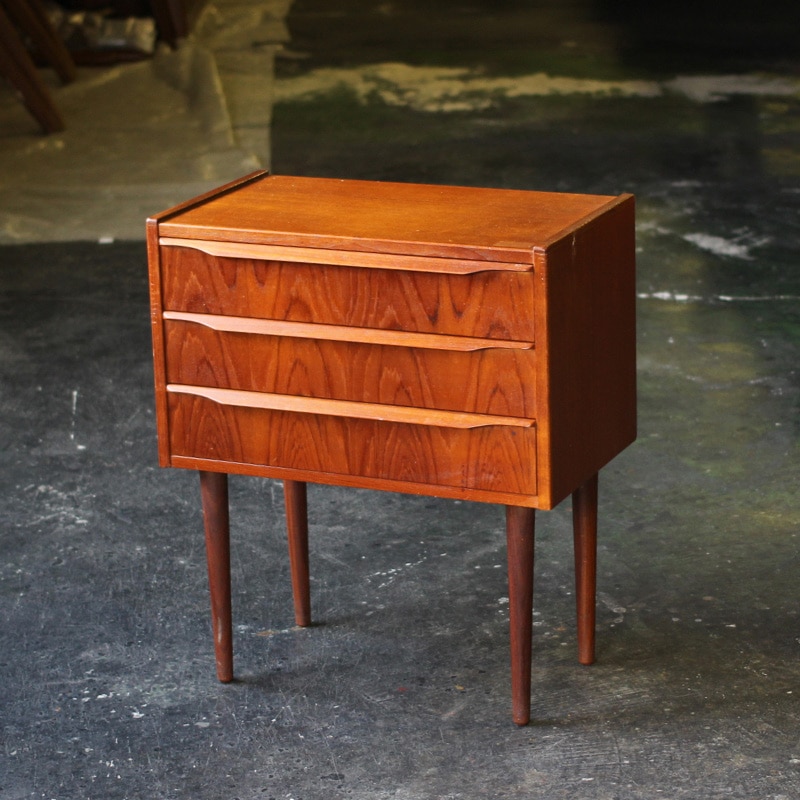 ヴィンテージ北欧家具 3段チェスト 小さめ | SOLD OUT | ibukiya