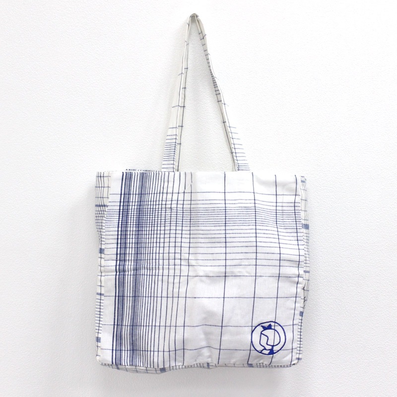 Irma イヤマ リネン トートバッグ 青ライン | 北欧,食器,雑貨 | ibukiya