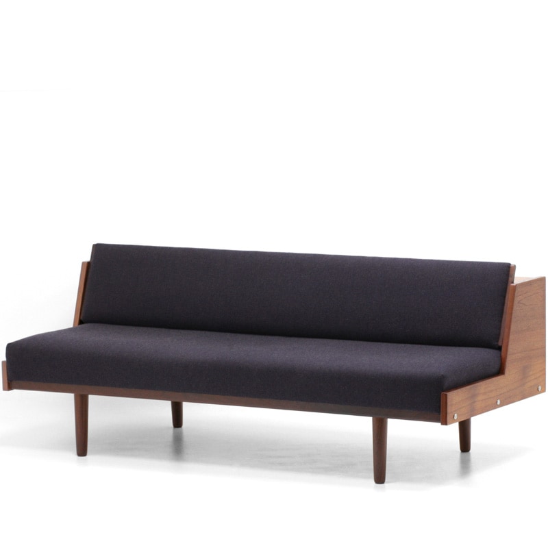 【超希少】Hans J Wegner GE258 デイベッド チーク 丸脚 UD9074｜デザイナーズ/GE258デイベッド（チーク/丸脚）/Hans.J