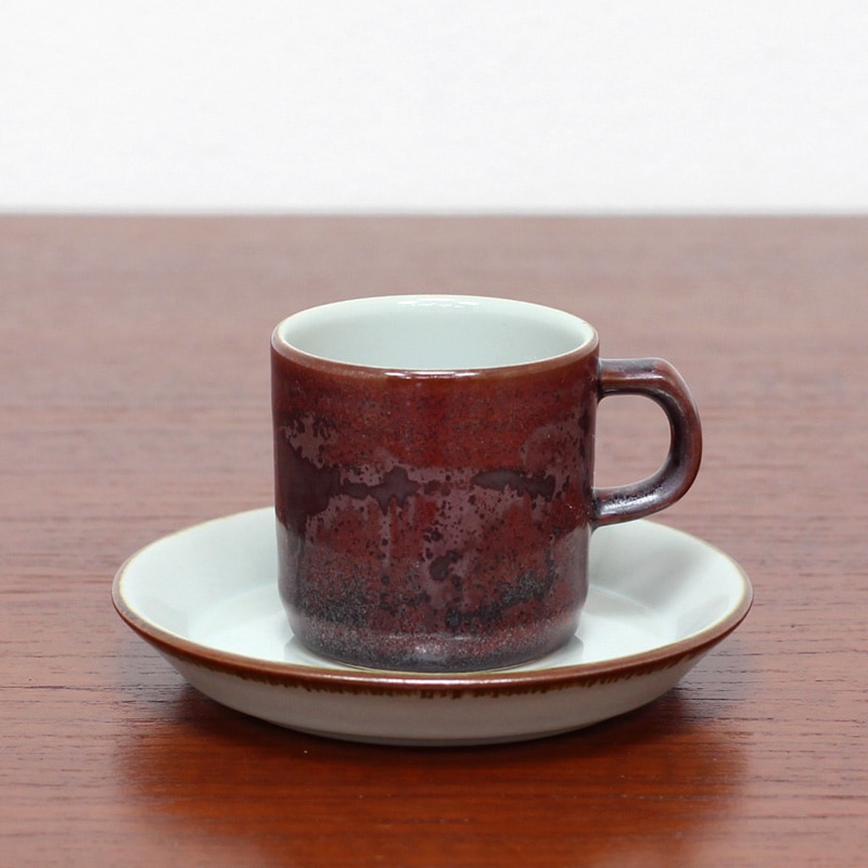 ○北欧 ヴィンテージ食器 デシレ Thule コーヒーカップ＆ソーサー