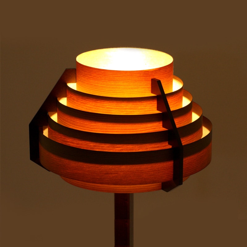 ヤコブソンランプ 中古品 美品 ダークブラウン | 北欧,照明 | ibukiya