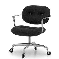 希少　knoll ファブリックチェア　椅子　ヴィンテージ　キャスター ヴィンテージ Knoll ノール モリソン＆ハンナ キャスターチェア | SOLD