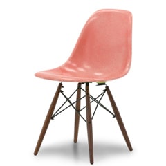 モダニカ サイドシェルチェア コーラル ドゥエルベース ウォールナット