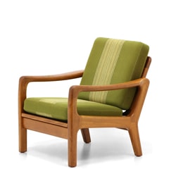 ヴィンテージ 北欧 デンマーク家具 リクライニングチェア 緑 | すべて