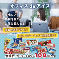 【大容量100個セット】オフィスdeアイス　福利厚生パック