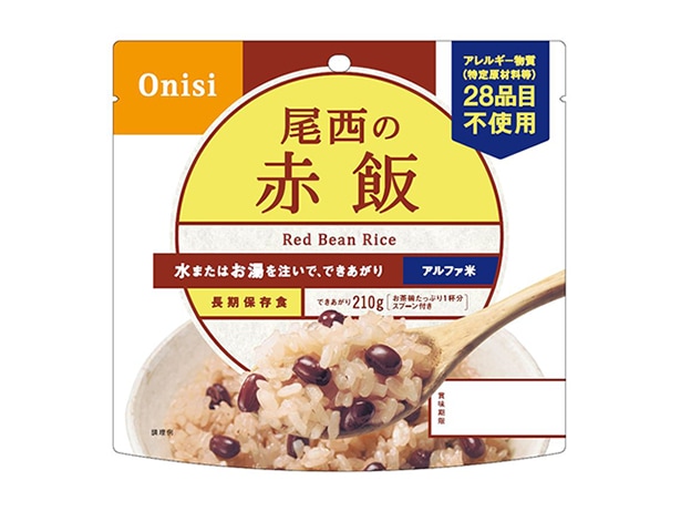 100g尾西の赤飯【50袋セット】