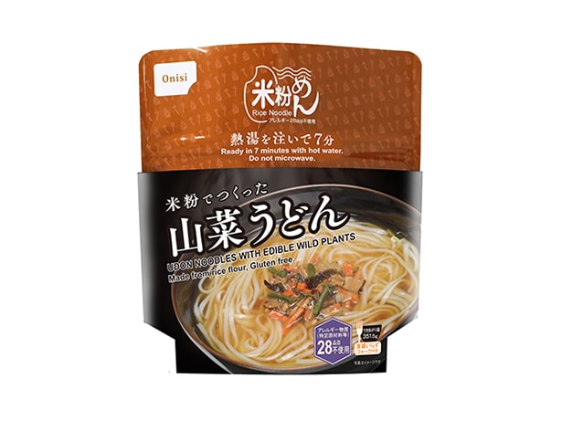 米粉でつくった山菜うどん【30袋セット】