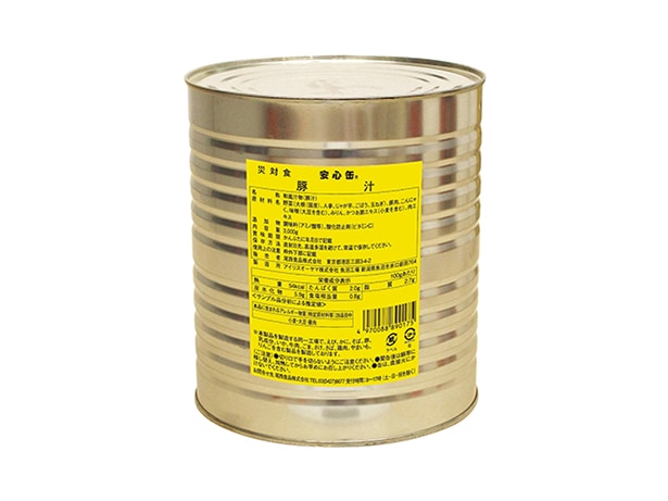 安心缶 豚汁(1号缶単品)【6缶】