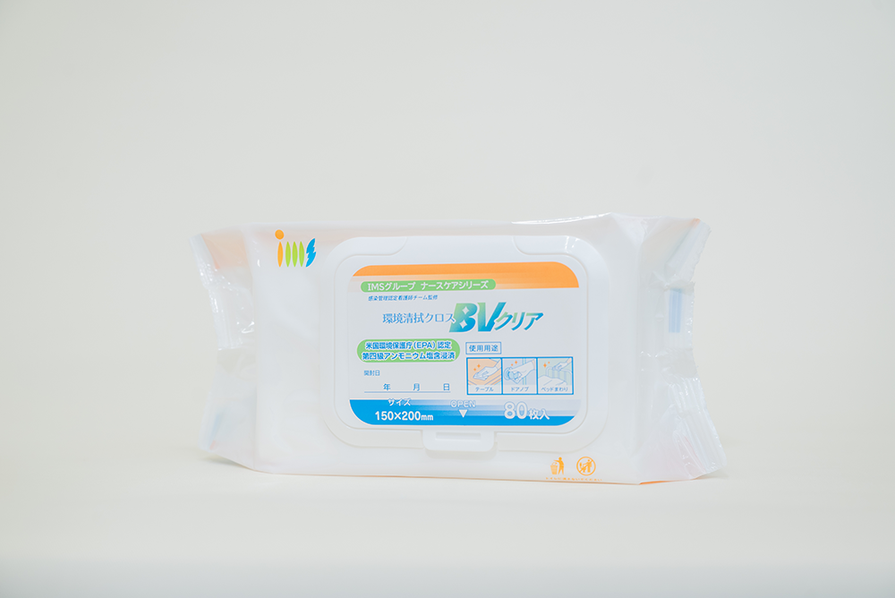 環境清拭クロス　BVクリア　80枚入