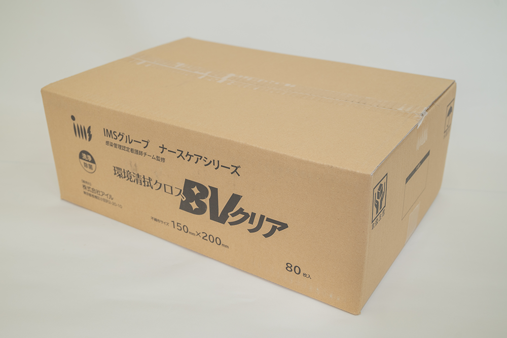 環境清拭クロス　BVクリア　80枚入