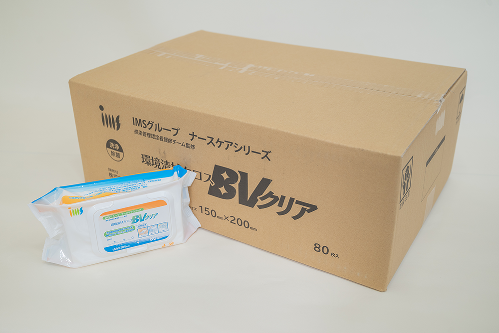 環境清拭クロス　BVクリア　80枚入