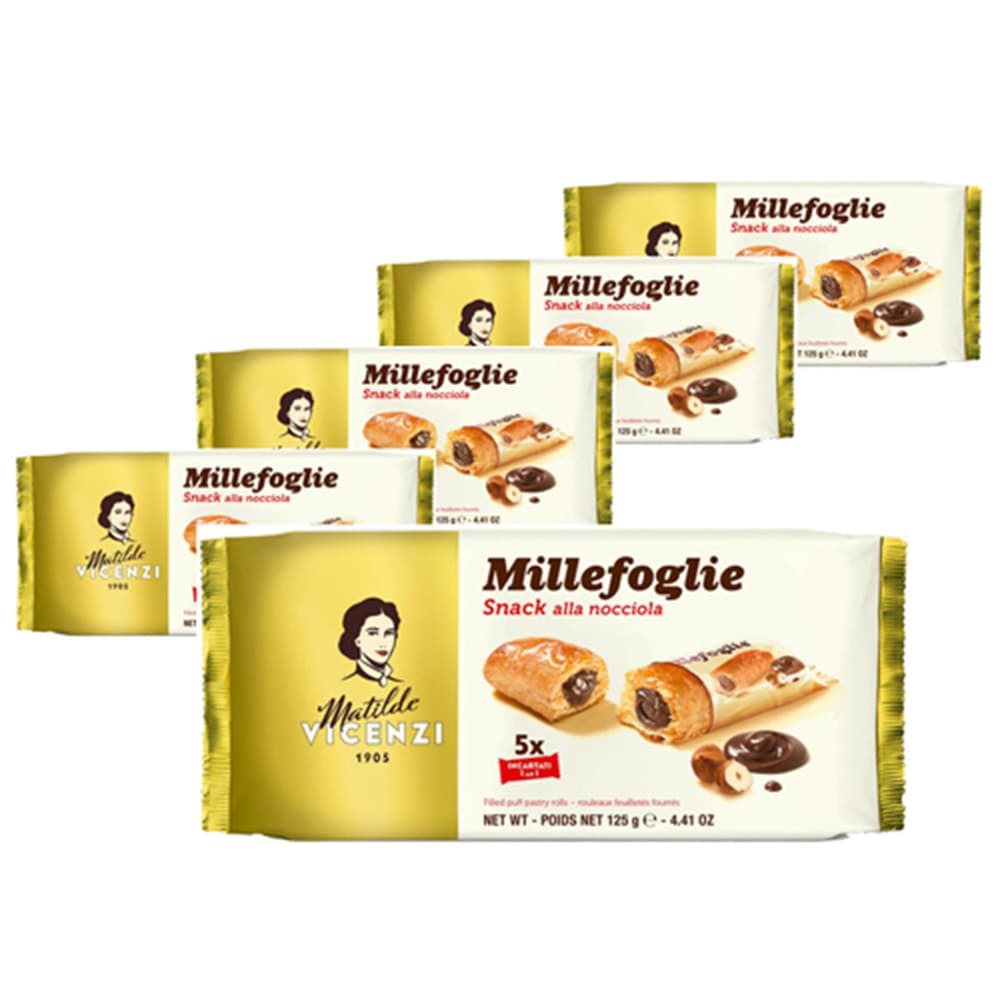 イタリアのお土産】VICENZI ヴィチェンチ パフペーストリーロール