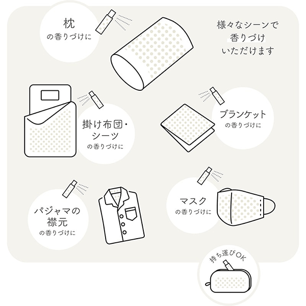 ピローミスト ぴろま 枕用フレグランス スイートオレンジ 30mL - 眠り