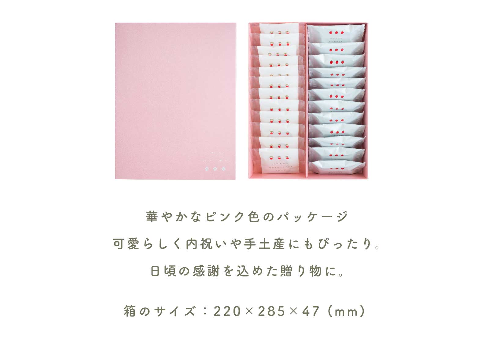 夏ギフト お中元 苺のワルツ 2種のスイーツギフト Lサイズ waltz あまおう 苺 焼き菓子 内祝 常温発送 宅急便発送 送料無料 Agift