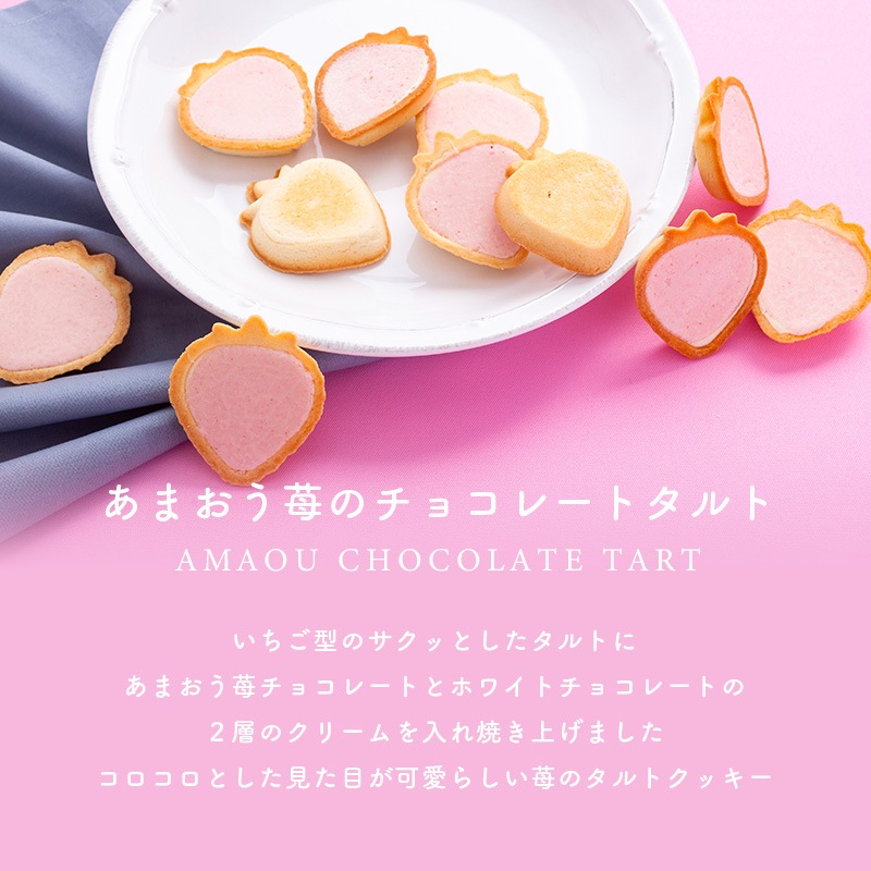 苺のワルツ 巾着 Sサイズ | プチギフト お配り まとめ買い ラッピング  お礼 お返し お祝い プレゼント お菓子 ギフト スイーツ 焼き菓子 洋菓子 お土産 手土産 個包装 チョコレート タルト クッキー waltz 宅急便発送 常温発送 Pgift