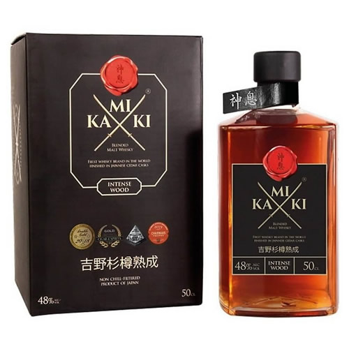 神息 KAMIKI 赤 ブレンデッドモルトウイスキー 吉野杉樽熟成 750ml 楽天市場】神息（KAMIKI） 赤 ブレンデッドモルトウイスキー