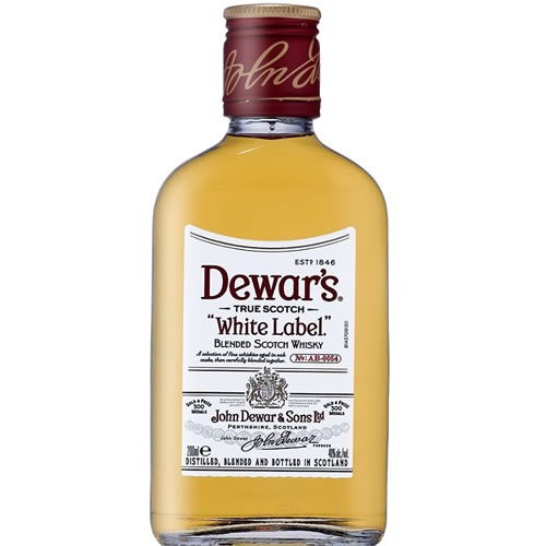 デュワーズ ホワイト ラベル 200ml ポケットサイズ 40度