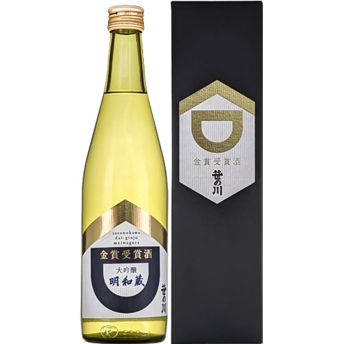 栄川 金賞授賞酒 金賞受賞酒 【笹の川酒造】 笹の川 袋吊り 大吟原酒 500ml 大吟醸 明和