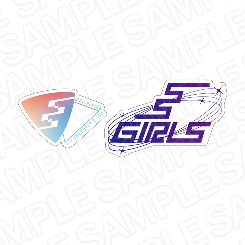 〈ATR〉【ささやくように恋を唄う】バンドロゴステッカーセット（SS GIRLS）【2～3週間前後で順次発送】