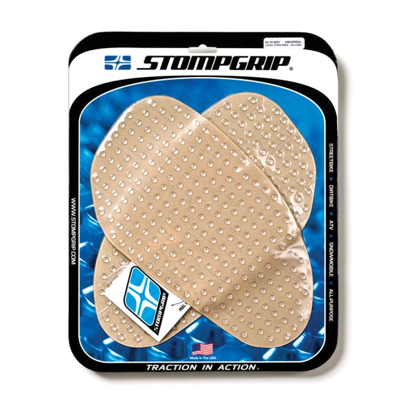 STOMPGRIP タンクグリップ ユニバーサル　クリア Amazon | ストンプグリップ(Stompgrip) トラクションパッド