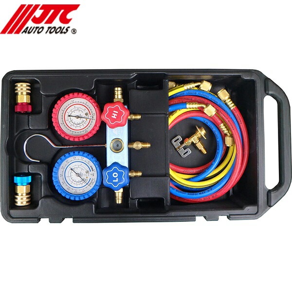 JTCオートツールズ:マニホールドゲージR134a用 JTC1105B