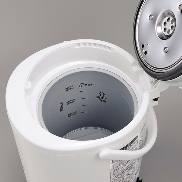 象印マホービン:スチーム式加湿器 3.0L ホワイト EERR50WA