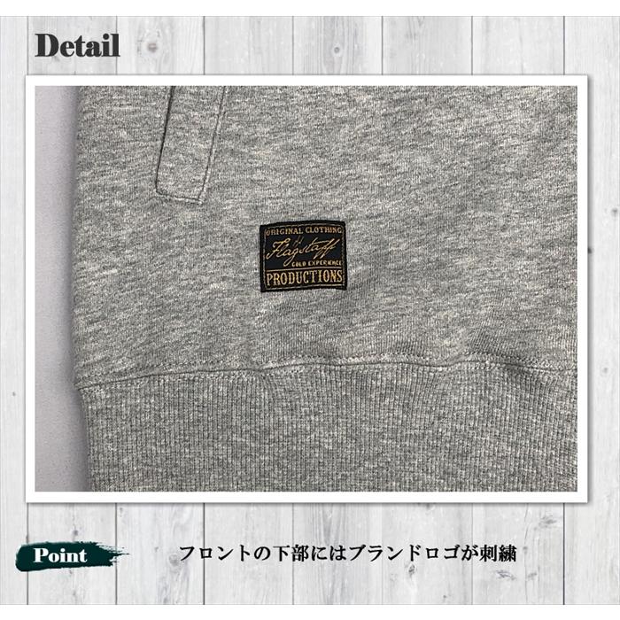 SNOOPY × Flagstaff PEANUTS MOTORCYCLE PK 453003 刺繍 スヌーピー パーカー フラッグスタッフ ウッドストック 長袖 メンズ レディース