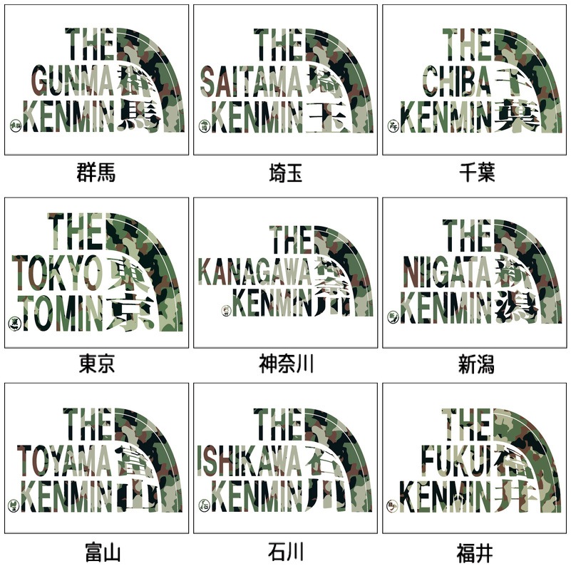 ご当地Tシャツ 47都道府県 県民Tシャツ 都民 府民 道民 地元愛 ご当地 パロディ ギフト カモフラロゴ、無地ロゴ 子供サイズから大人サイズまで 男女兼用 ユニセックス 無料ラッピング