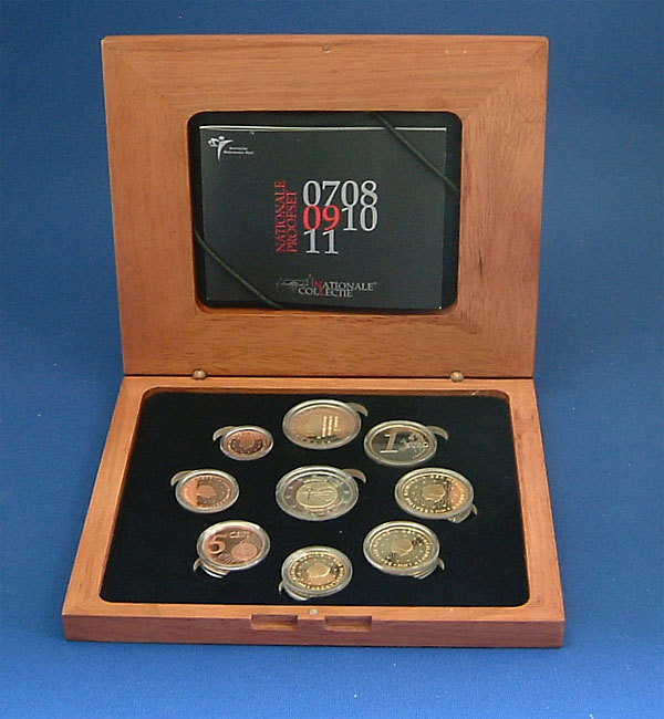 希少 オランダ 2012 ユーロ9種プルーフセット 希少 オランダ 2012