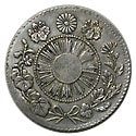 旭日龍5銭銀貨 明治3年 明瞭ウロコ 美品 | 日本近代コイン (1