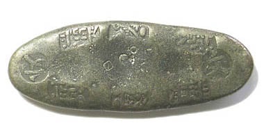 文政豆板銀 3ヶセット 楽天市場】文政豆板銀 片面大黒 8.46g : 紅林コイン