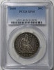 ꥫ50ȶߡ1858PCGS XF40