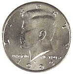 アメリカ ケネディ50セント 1993 UNC | アメリカの貨幣,50セント貨