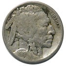 アメリカ バッファロー5セント 1918 Fine | アメリカの貨幣,1/2
