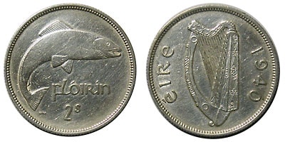 アイルランド フローリン銀貨 1940 VF | すべての商品 | i-Coins