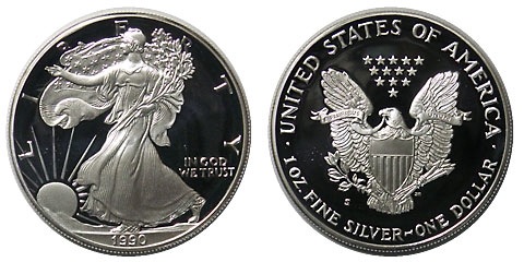 ����ꥫ����������1���ߡ�1990-S��Proof���ץ饱���������Ȣ�ʥ���