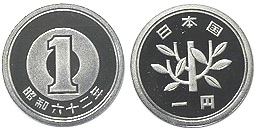 1円アルミ貨 昭和62年 プルーフ | 日本現行貨（年号別）,1円アルミ貨