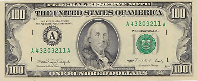 ����ꥫ��Ϣˮ������ԡ�100�ɥ뻥��1990��A-A����UNC