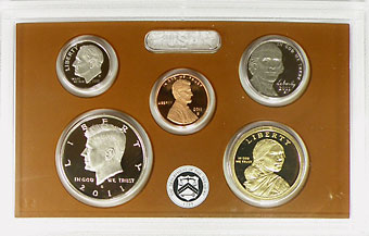 アメリカ 2011年 14種プルーフセット | アメリカの貨幣,セット類