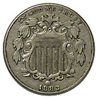 アメリカ 5セント白銅貨 1883 VF | アメリカの貨幣,1/2～5セント | i