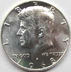 ����ꥫ�����ͥǥ�50����ȶ�ߡ�1968-D��UNC