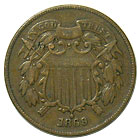 アメリカ 2セント銅貨 アメリカ 2セント銅貨 1869 VF | アメリカの貨幣,1/2~5セント