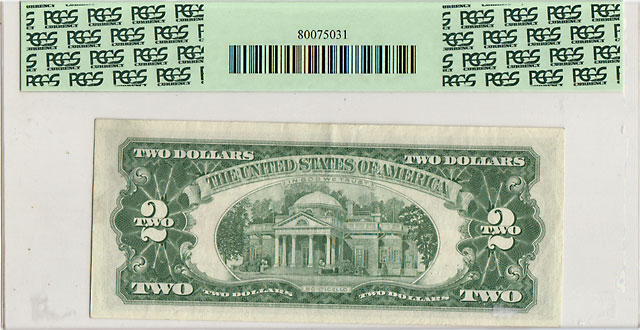 ����ꥫ��US Notes��2�ɥ��ʾ��1963�� �������Ρ��ȡ�Fr��1513��PCGS 40PPQ