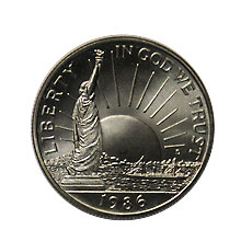 ����ꥫ����ͳ�ν���100ǯ��1986-P��2�糧�åȡ�UNC����������